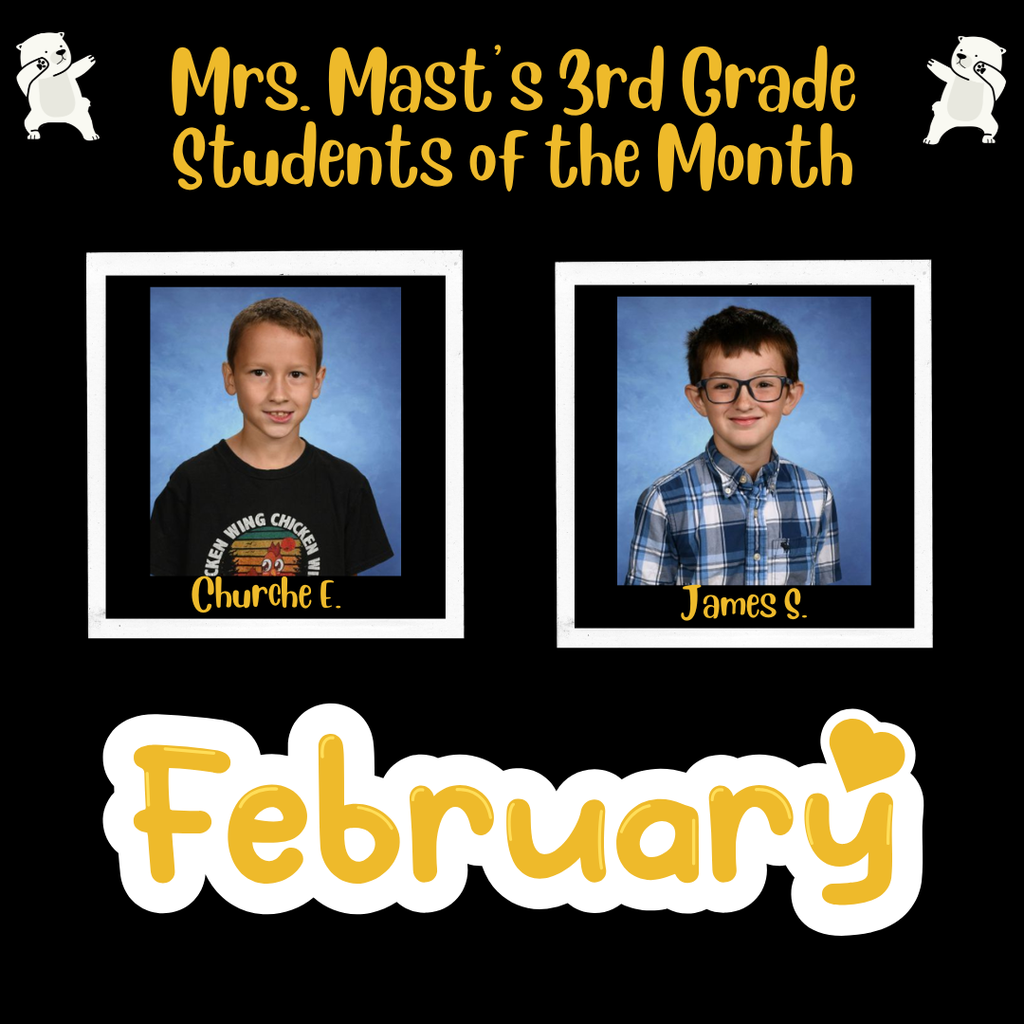 Mrs. Mast's Student of the Month