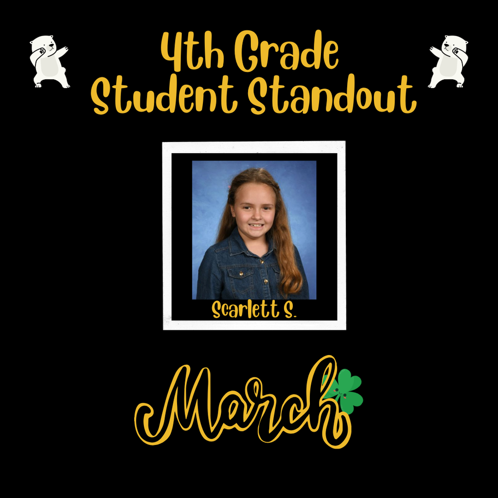 4th grade stand out student