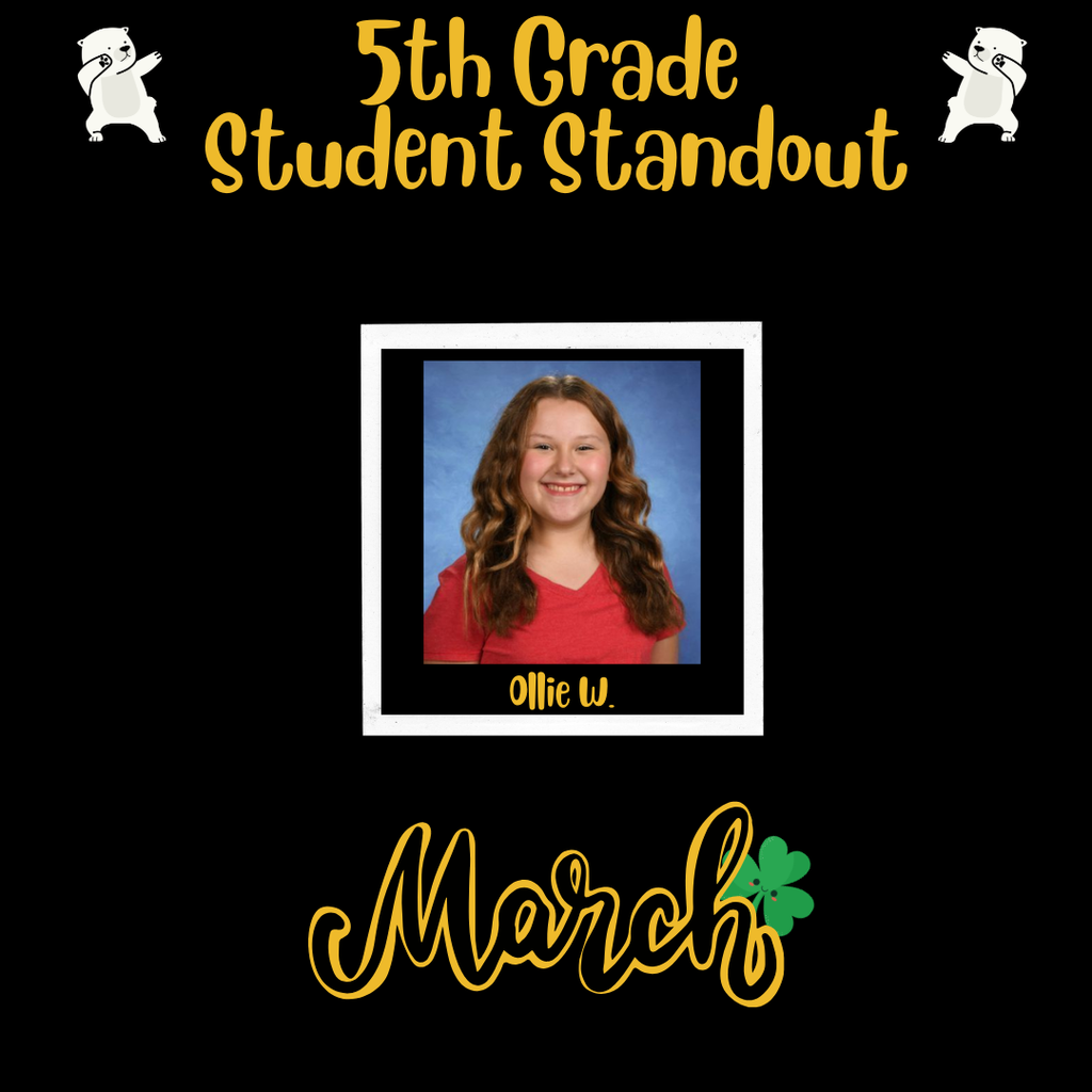5th grade stand out student