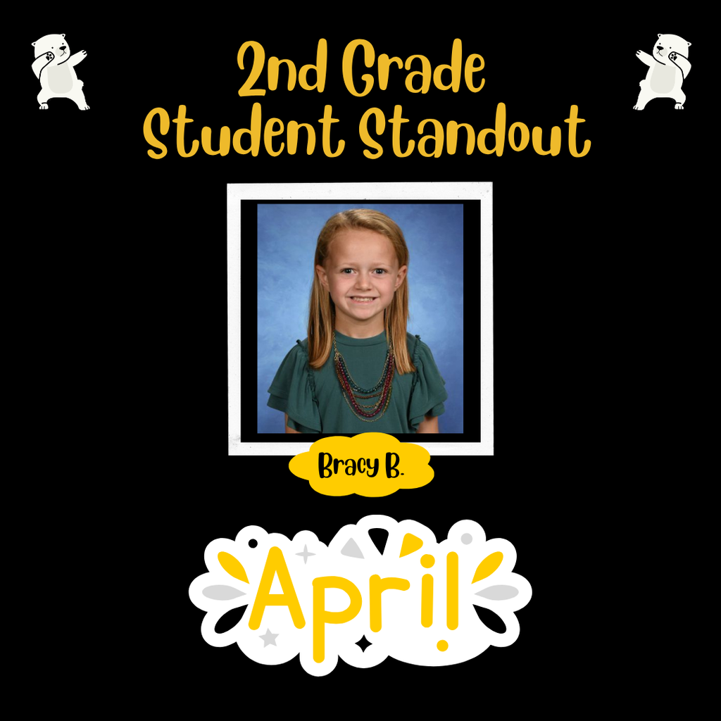 2nd grade stand out student