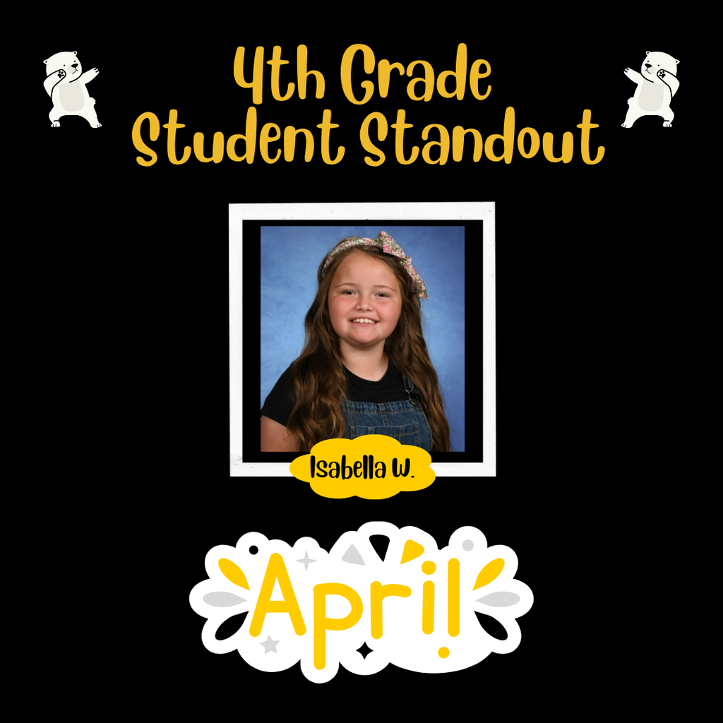 4th Grade stand out student