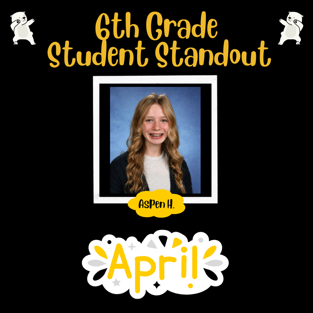 6th grade Stand out