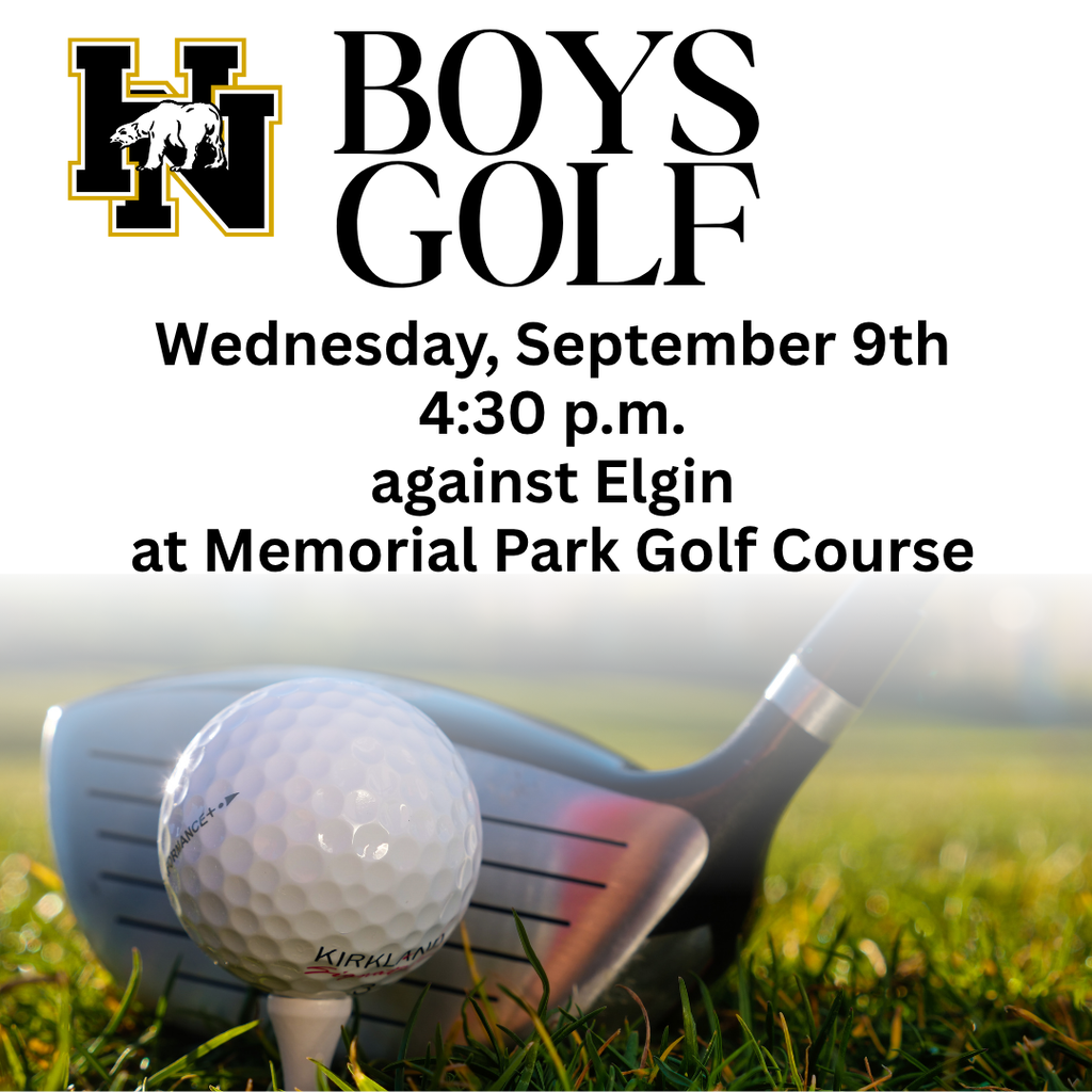 Boys golf match