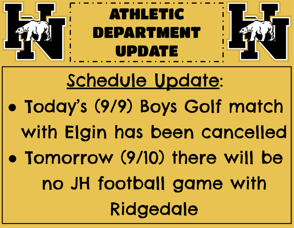 Schedule Update