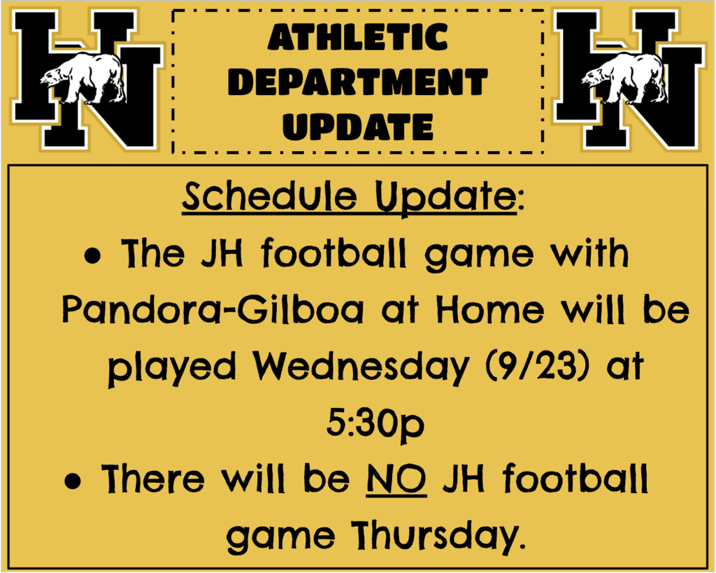 JH Football 9/23