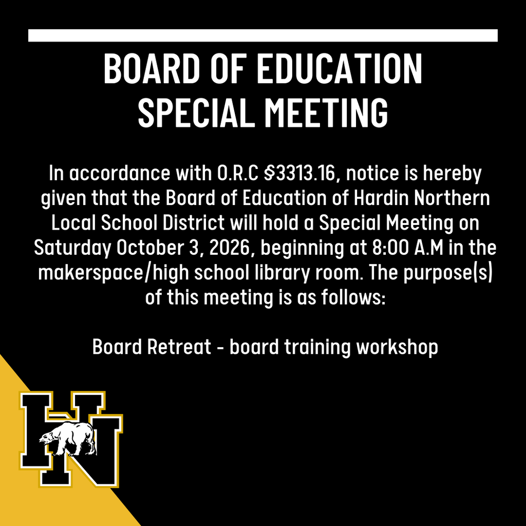 Special Board Meeting