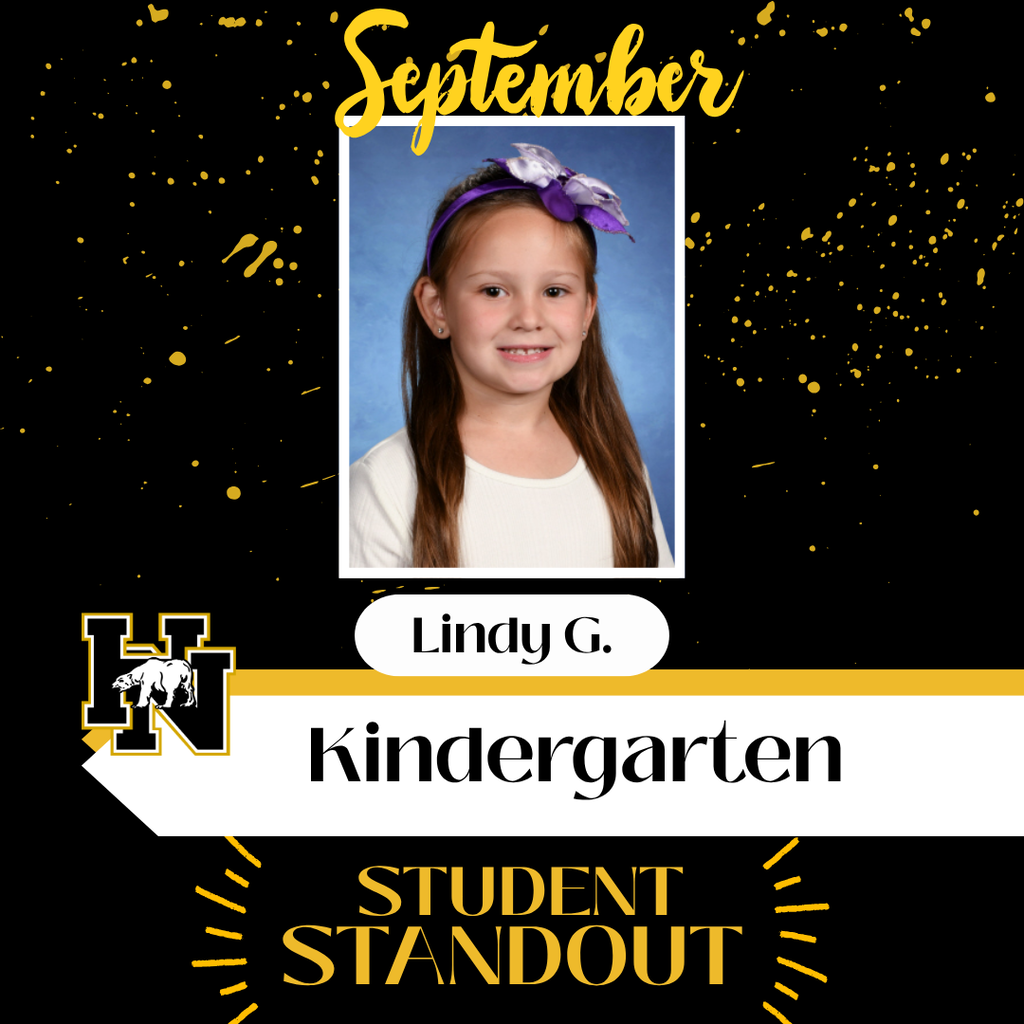 Kindergarten Standout Student