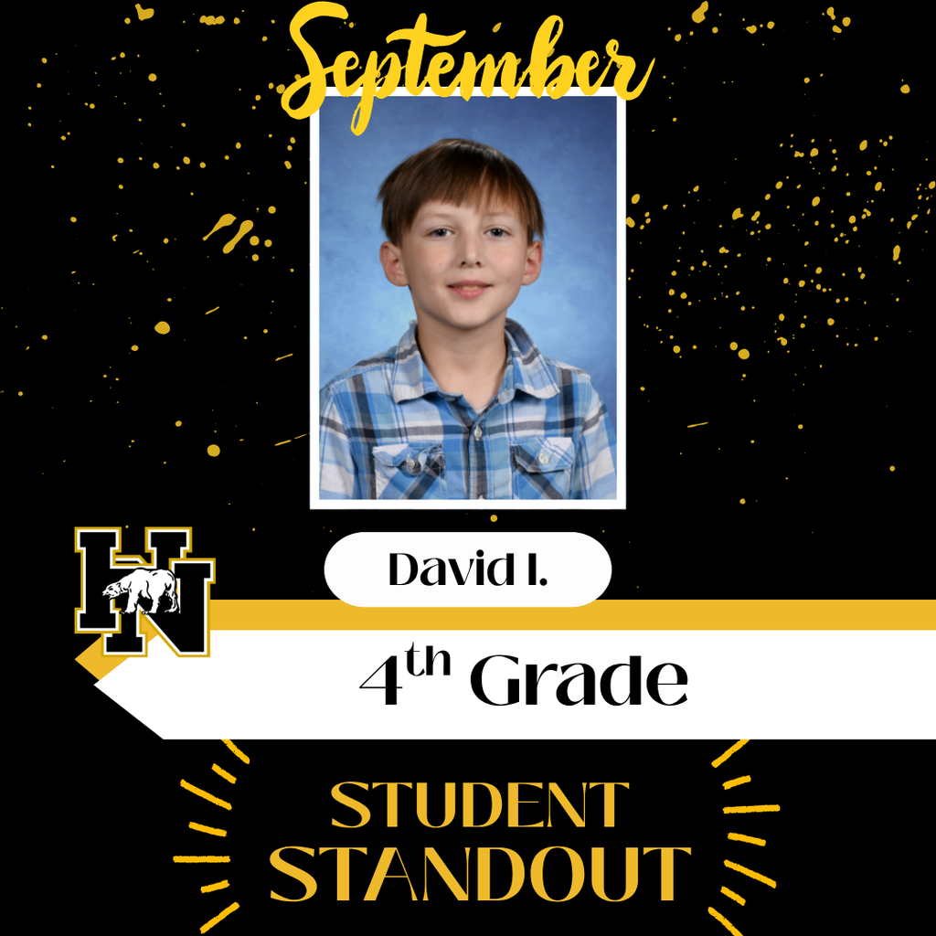 4th grade stand out student