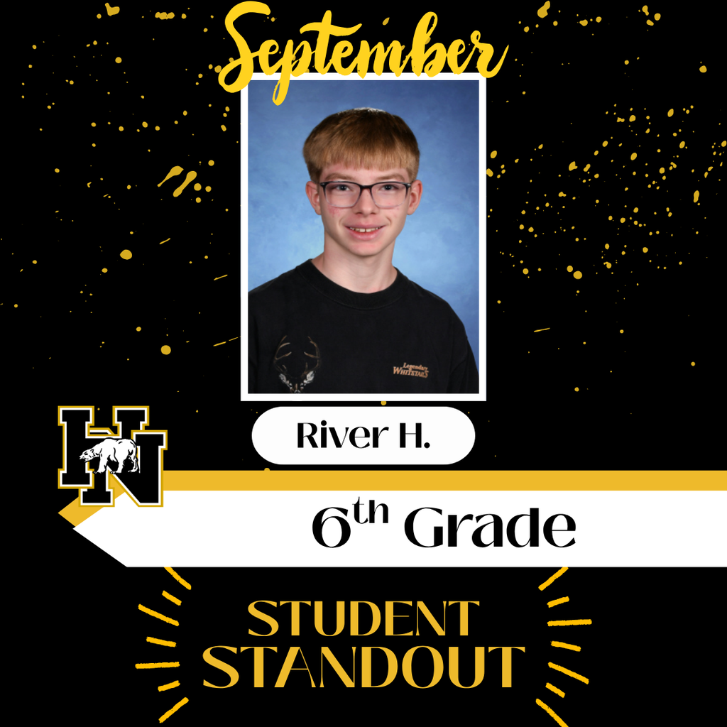 6th grade stand out student