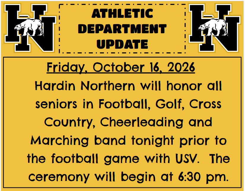 Senior Night!