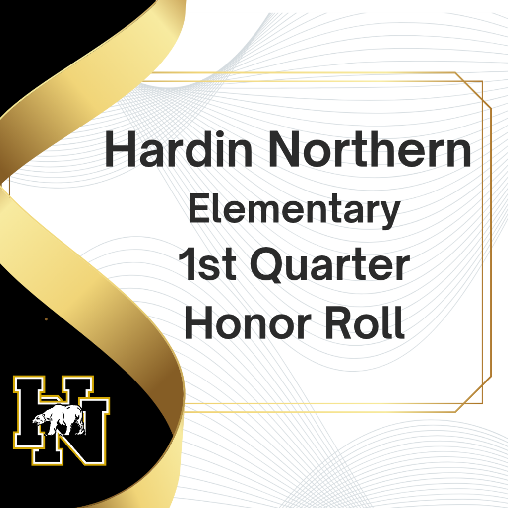 1st Quarter Elementary Honor Roll