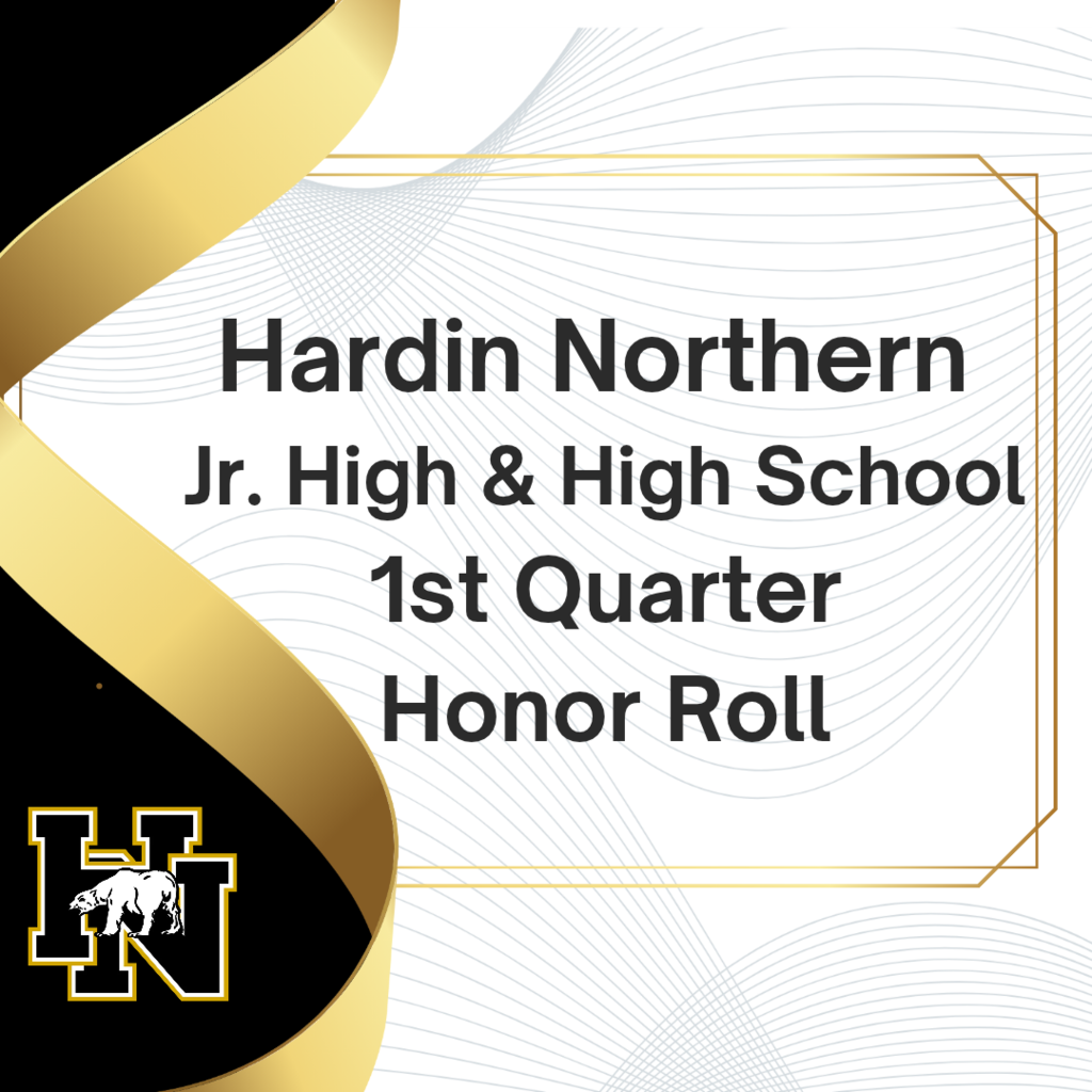 1st Quarter Honor Roll for Hardin Northern