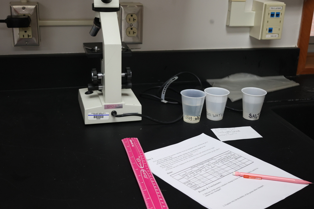 Biology 1 testing potatoes