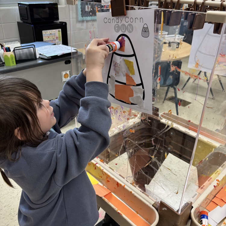 creating at the art easel