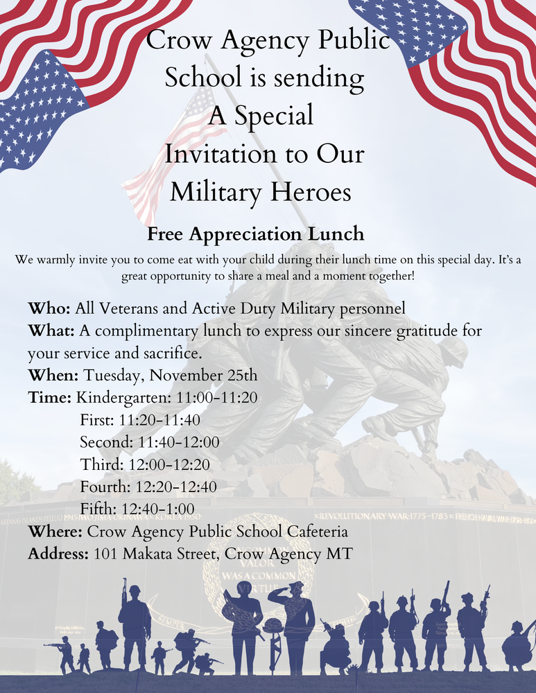 CAPS Honoring our Veterans 