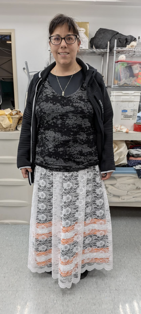 beautiful lace ribbon flyer