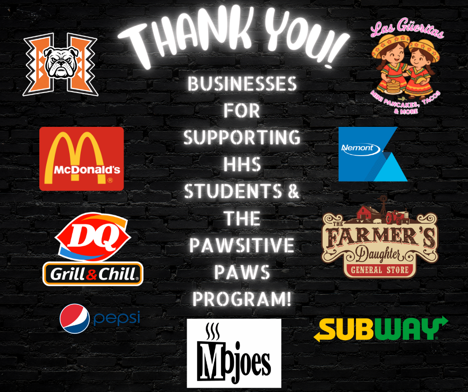 Pawsitive Paws Thank you