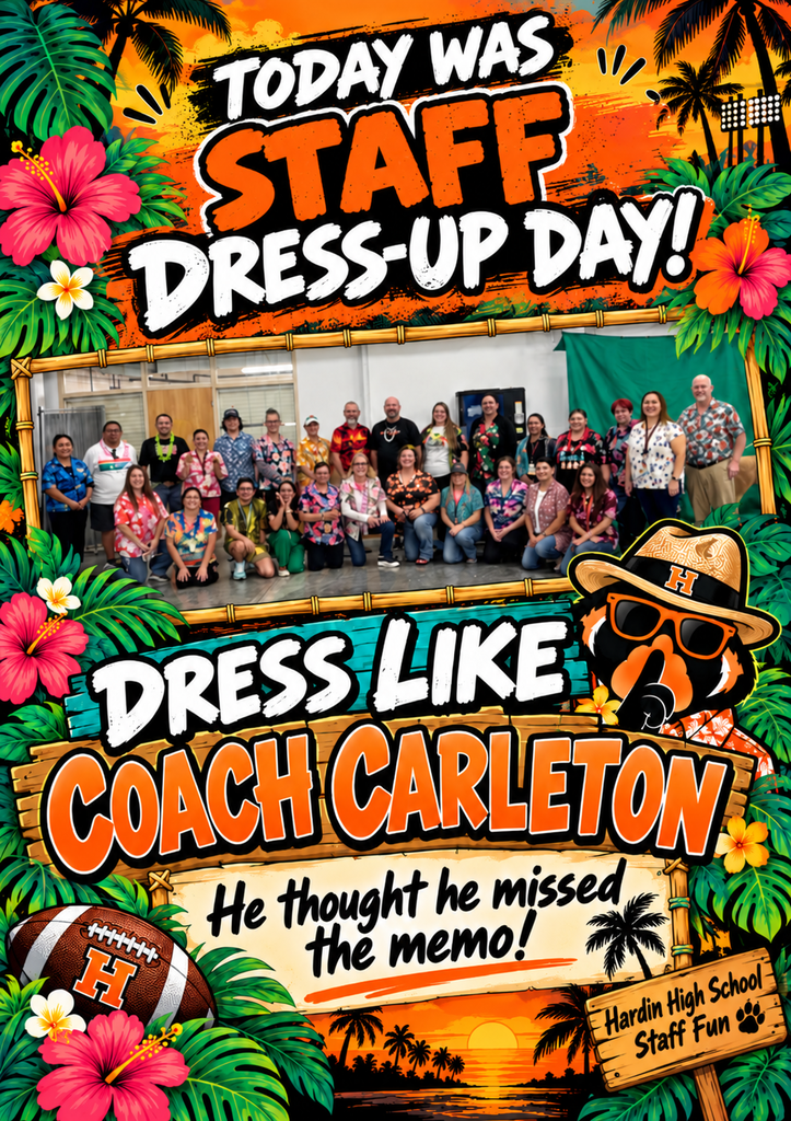HHS Staff Dress Up Day
