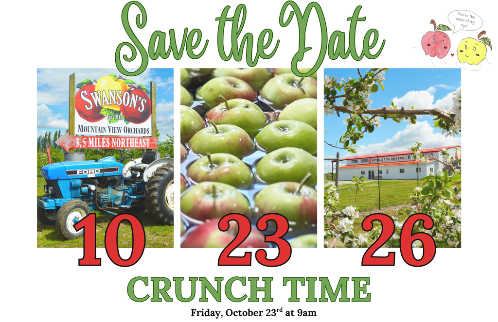 Montana Crunchtime is Coming Up! We will be celebrating Crunchtime at Hardin Public Schools on 10/23/2026. The apples will be purchased from Swanson's farms in Coravllis, Montana.