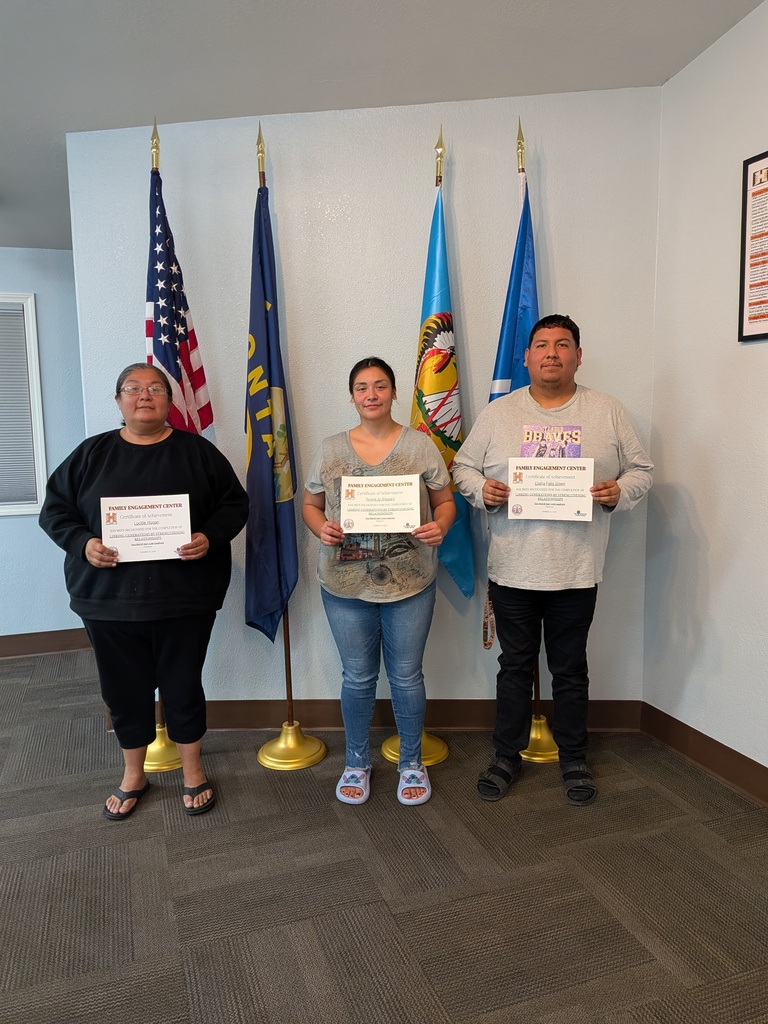 Got their certificates