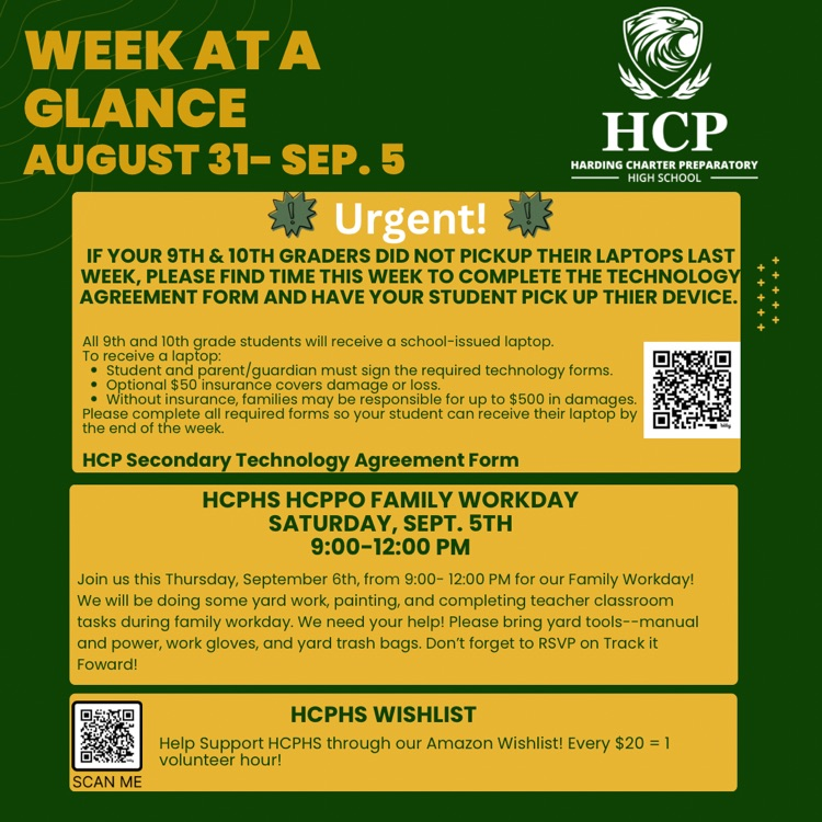 Week at a Glance