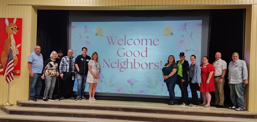 Good neighbor event at Jarrettsville Elementary School