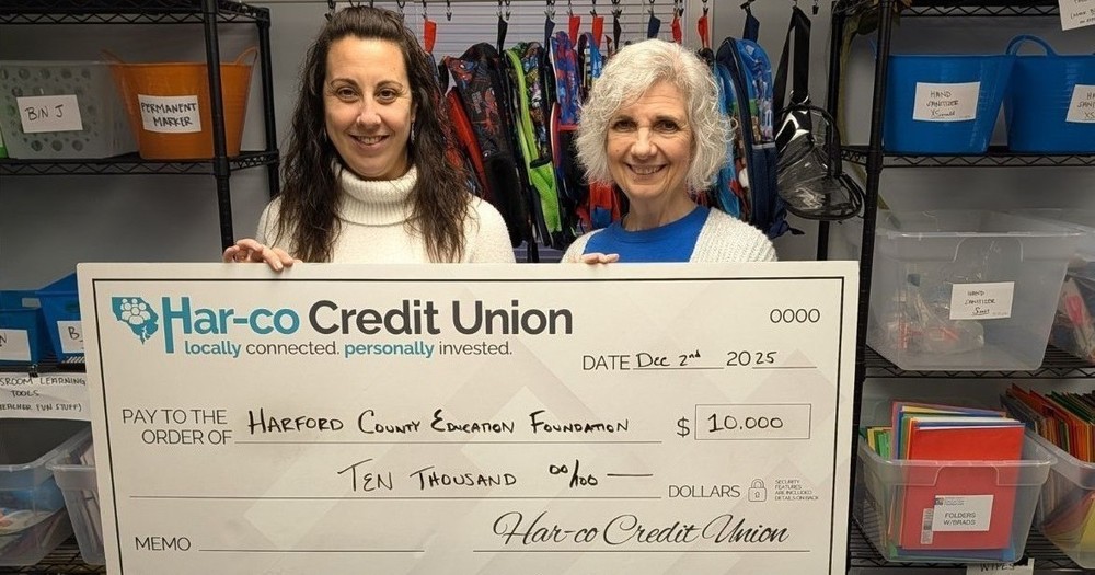Har-co Credit Union Check Presentation