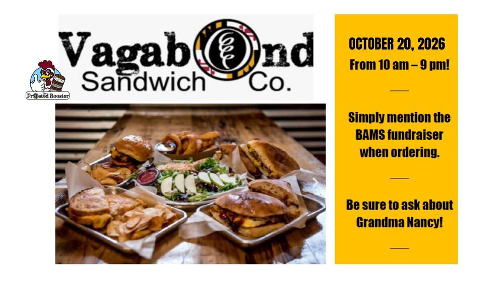 BAMS Spirit Dine Fundraiser at Vagabond Sandwich Company Image