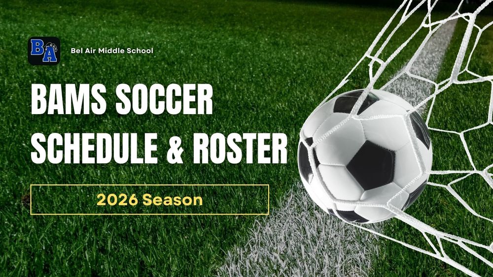 BAMS Soccer Schedule & Roster for the 2026 Season Image