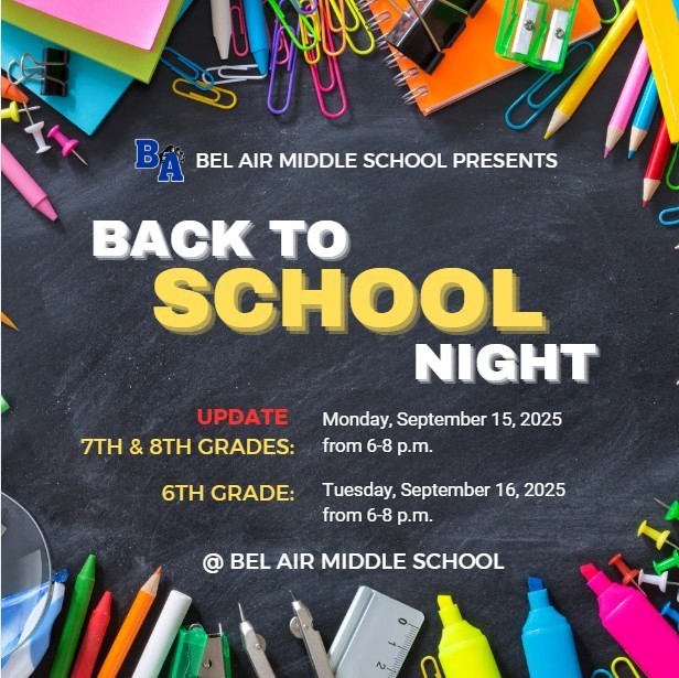 Back-to-School Night 2025 Flyer