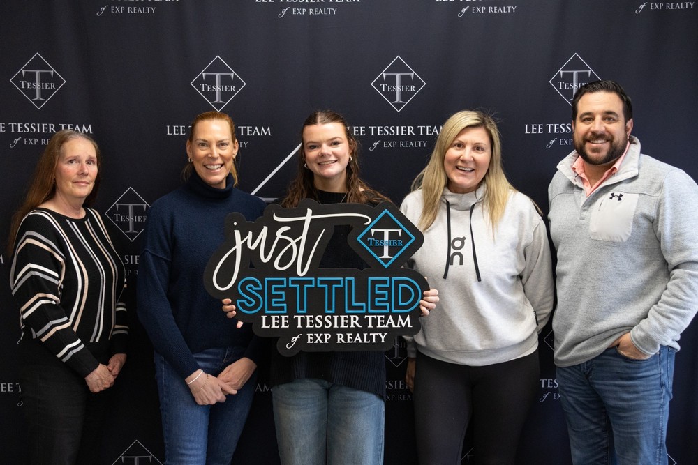 Fallston High students and Tessier Realty Team