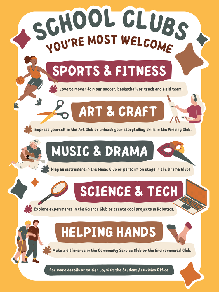 Fallston Middle Clubs List