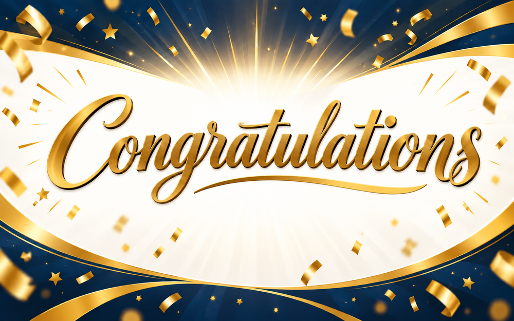 Congratulations Banner