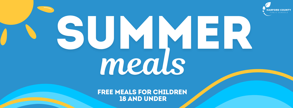 Summer meals graphic