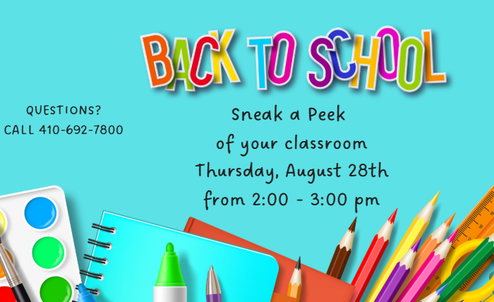 Sneak a Peek 8-28-2025 2:00-3:00 pm