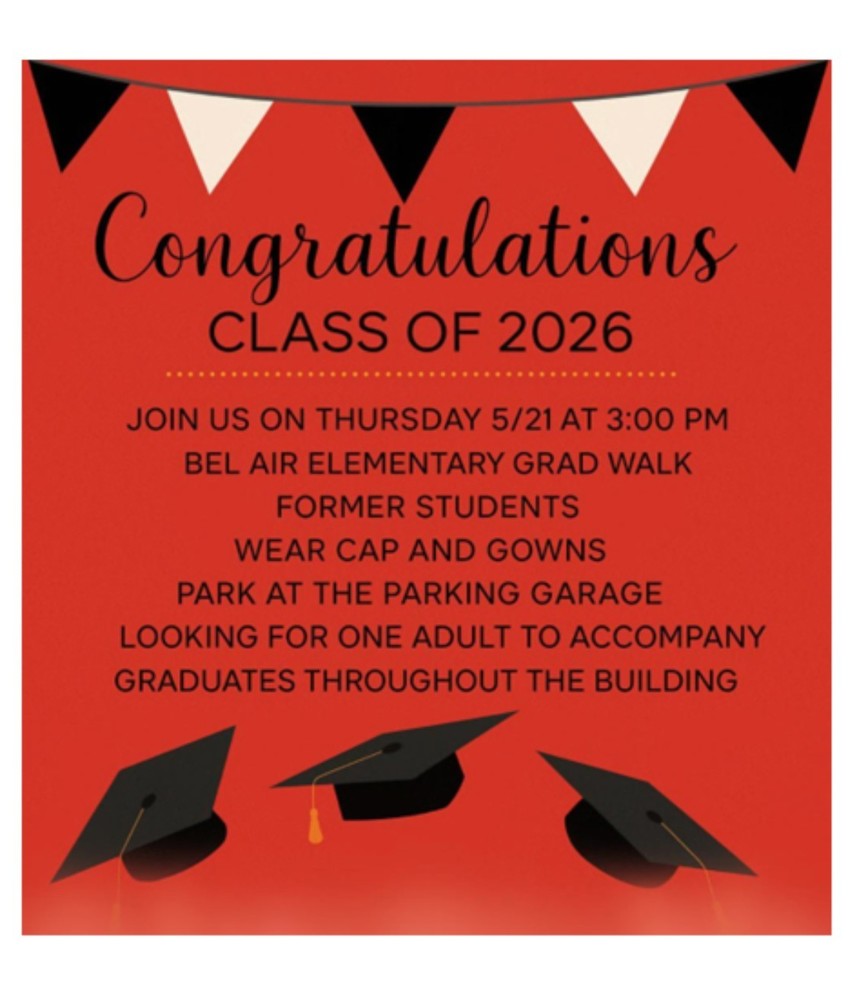 BAES Graduate walk throughout the Building