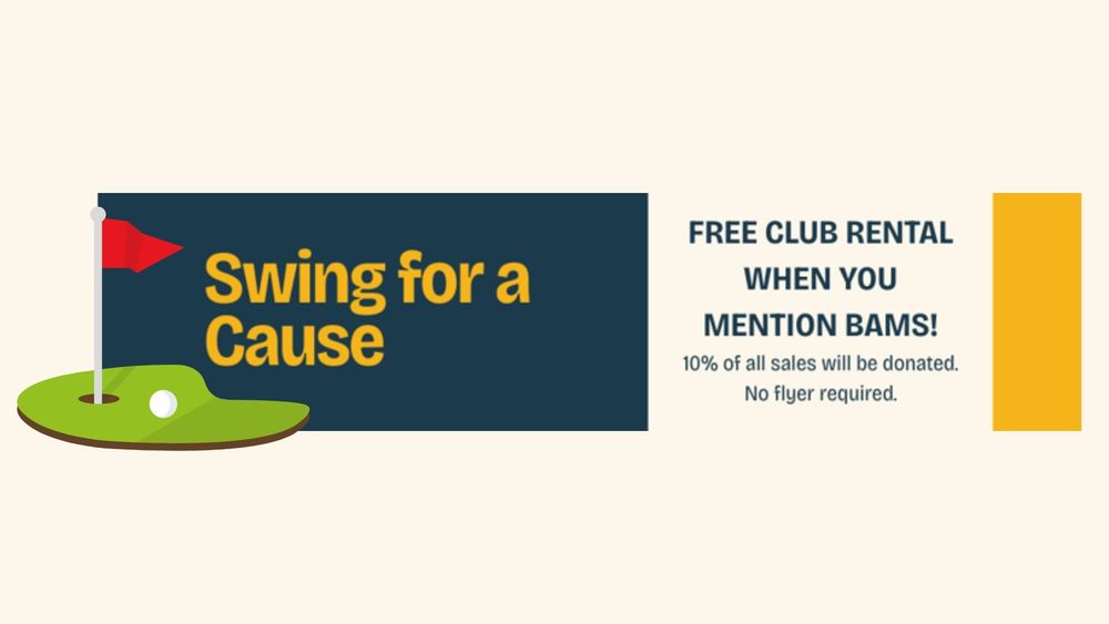 BAMS PTA X-Golf Bel Air Fundraising Event