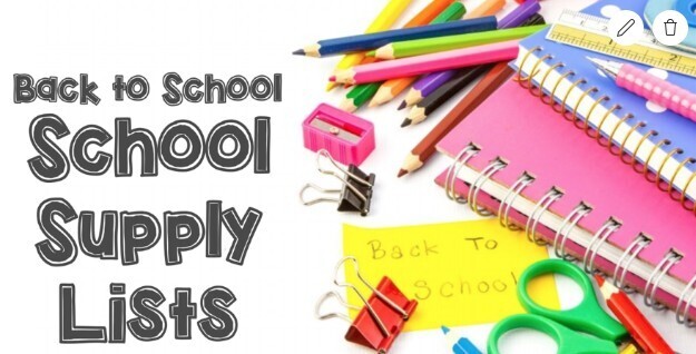 School Supply List