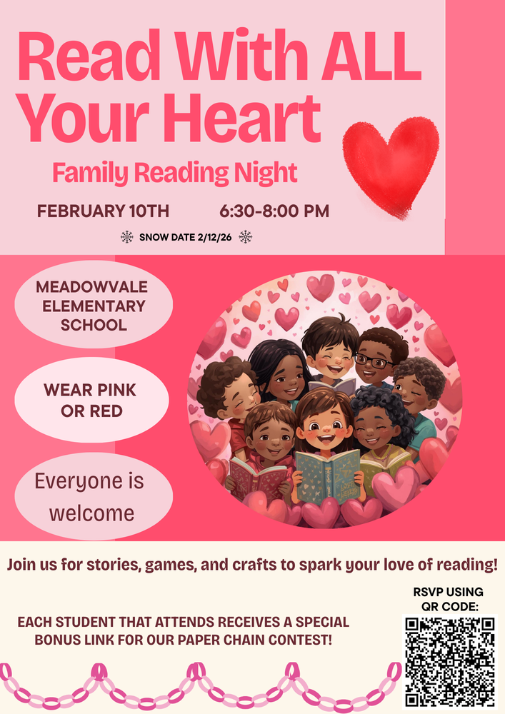 Reading Night at Meadowvale!