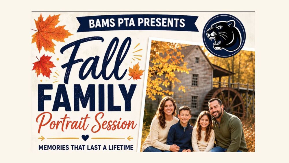 BAMS PTA Presents Fall Family Photo Session Image