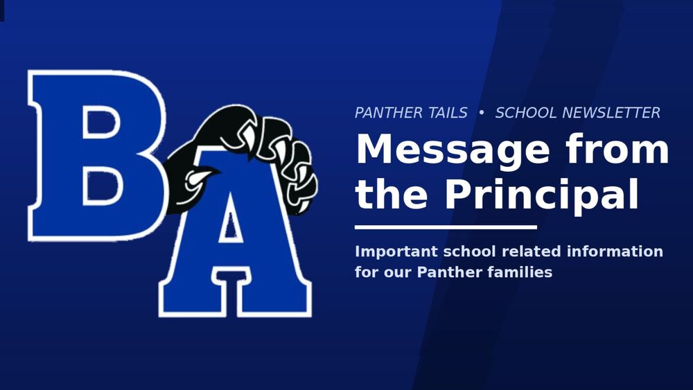 Message from the Principal Image