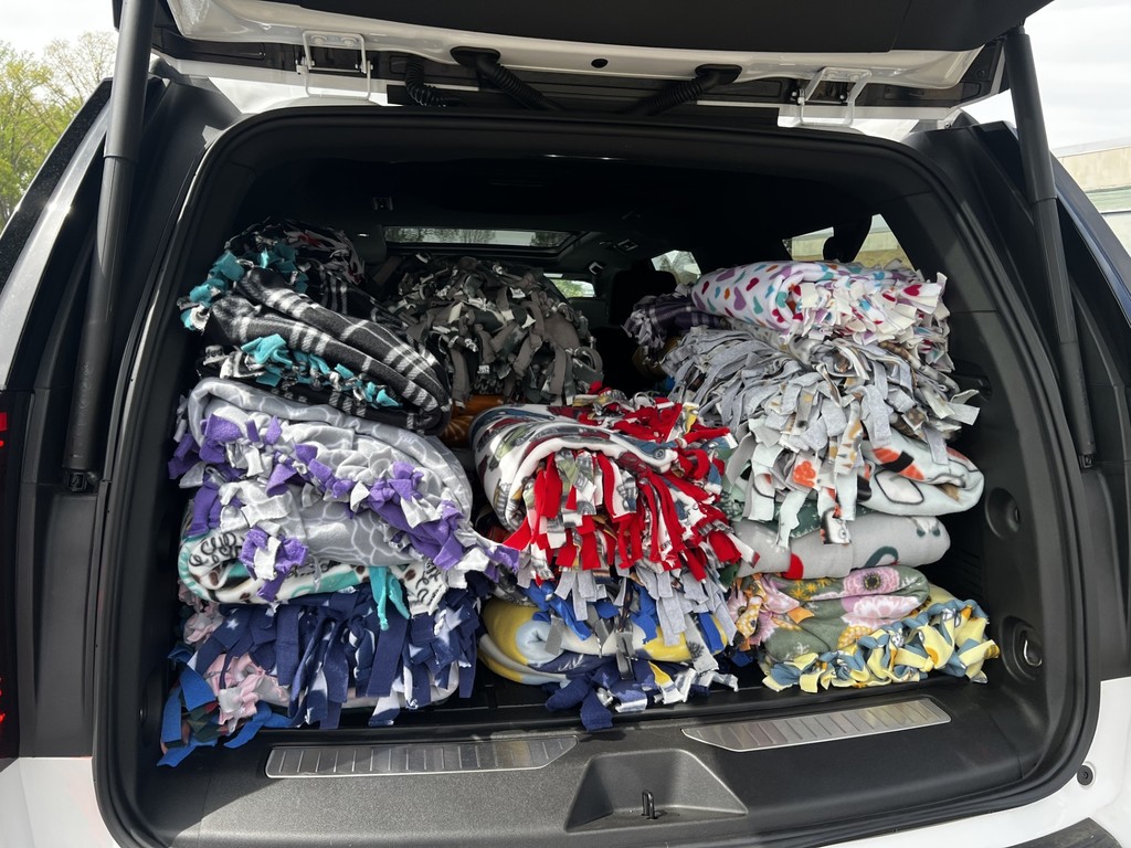 Blankets donated for Sleep in Heavenly Peace 