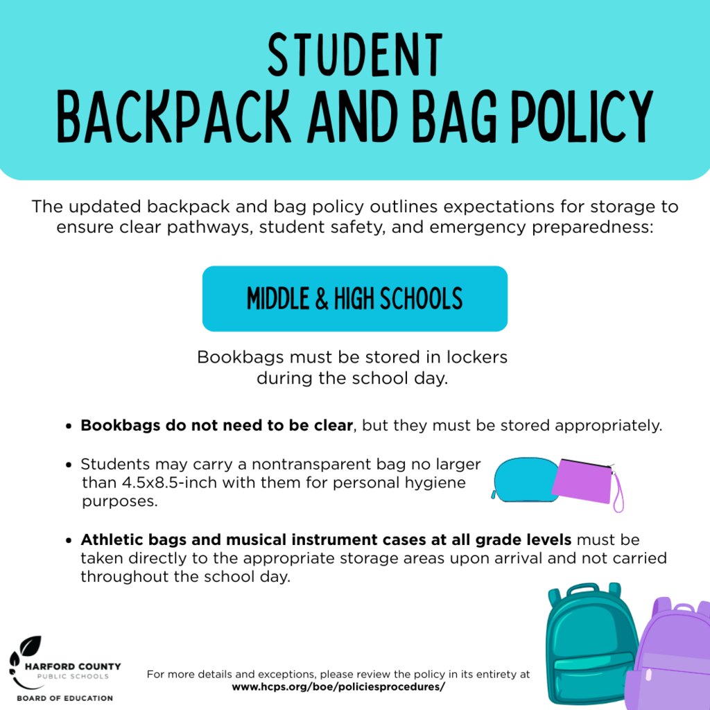 Backpack Policy
