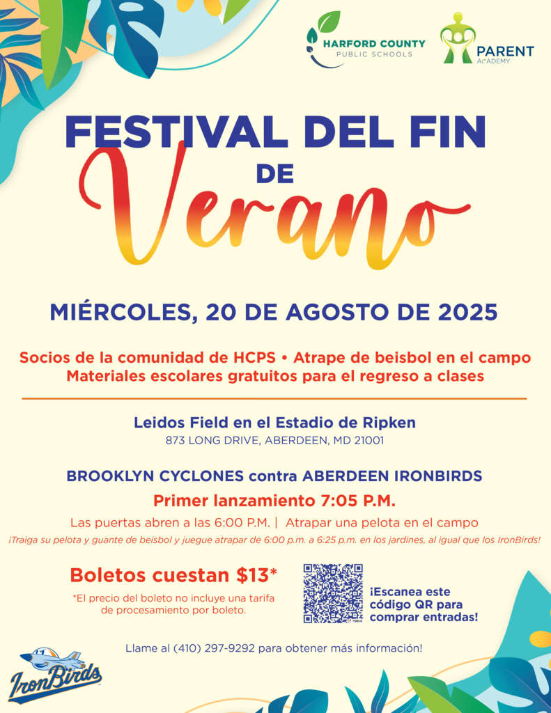 call school for end of summer fest information
