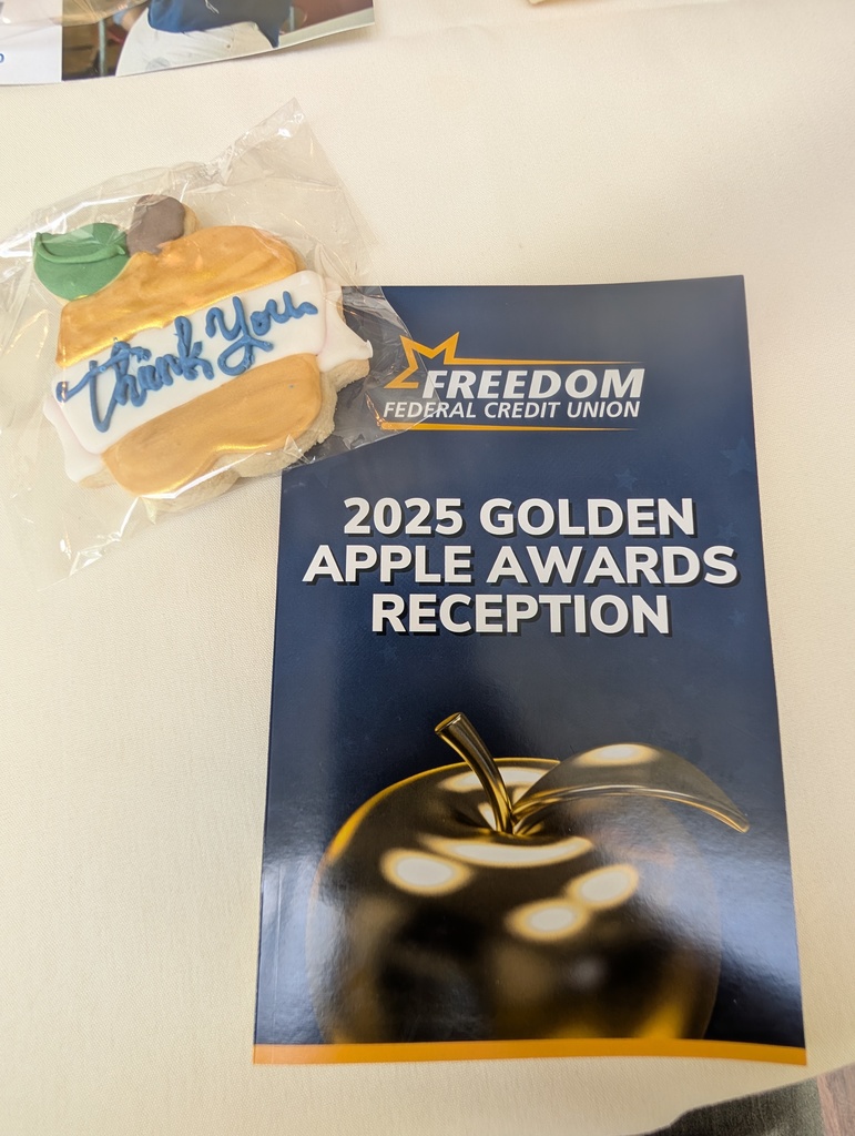 Golden Apple Award Program and Thank You Cookie