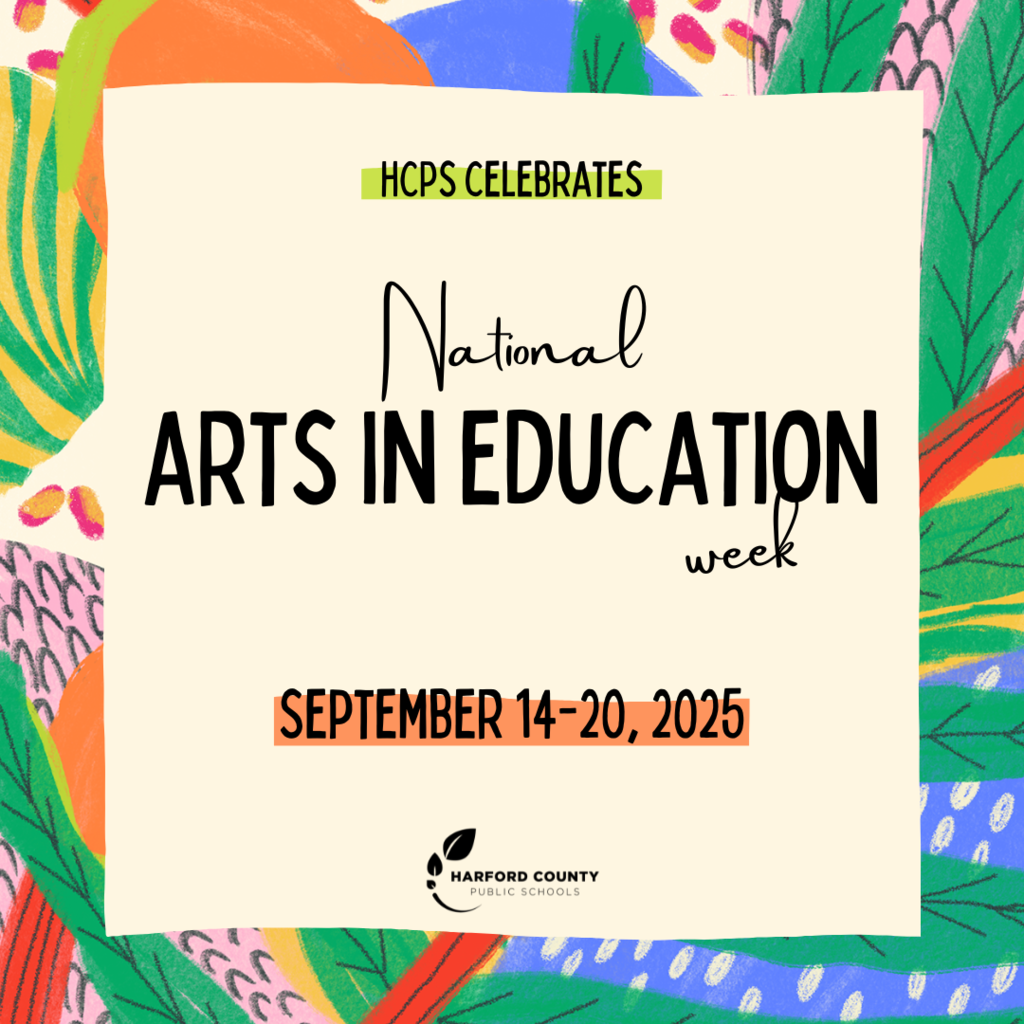 Graphic that says National Arts in Educaiton Week