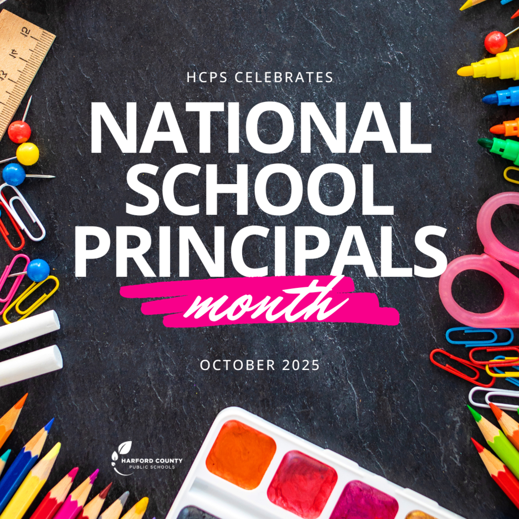 National School Principals month graphc
