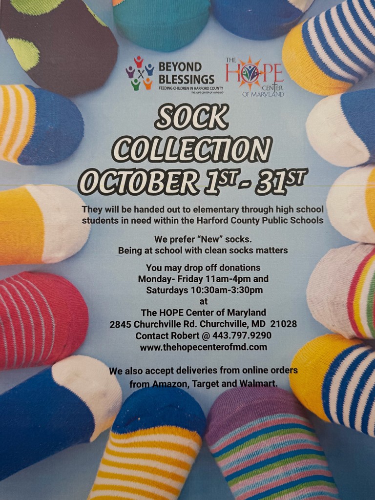 The Hope Center Sock Collection 10/1-10/31!