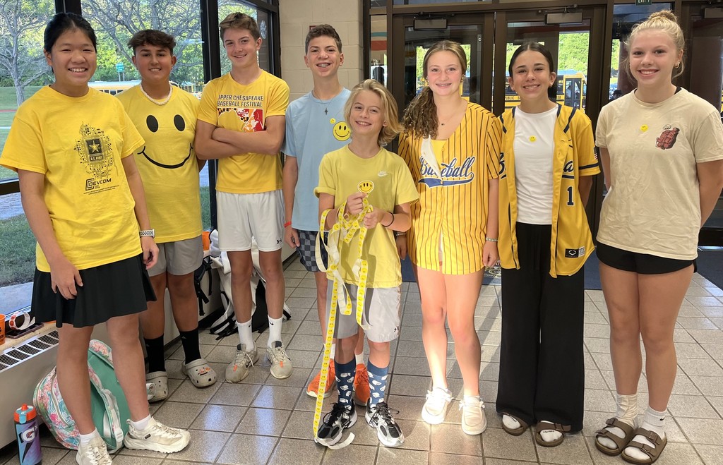 Charlie and NJHS for World Smile Day