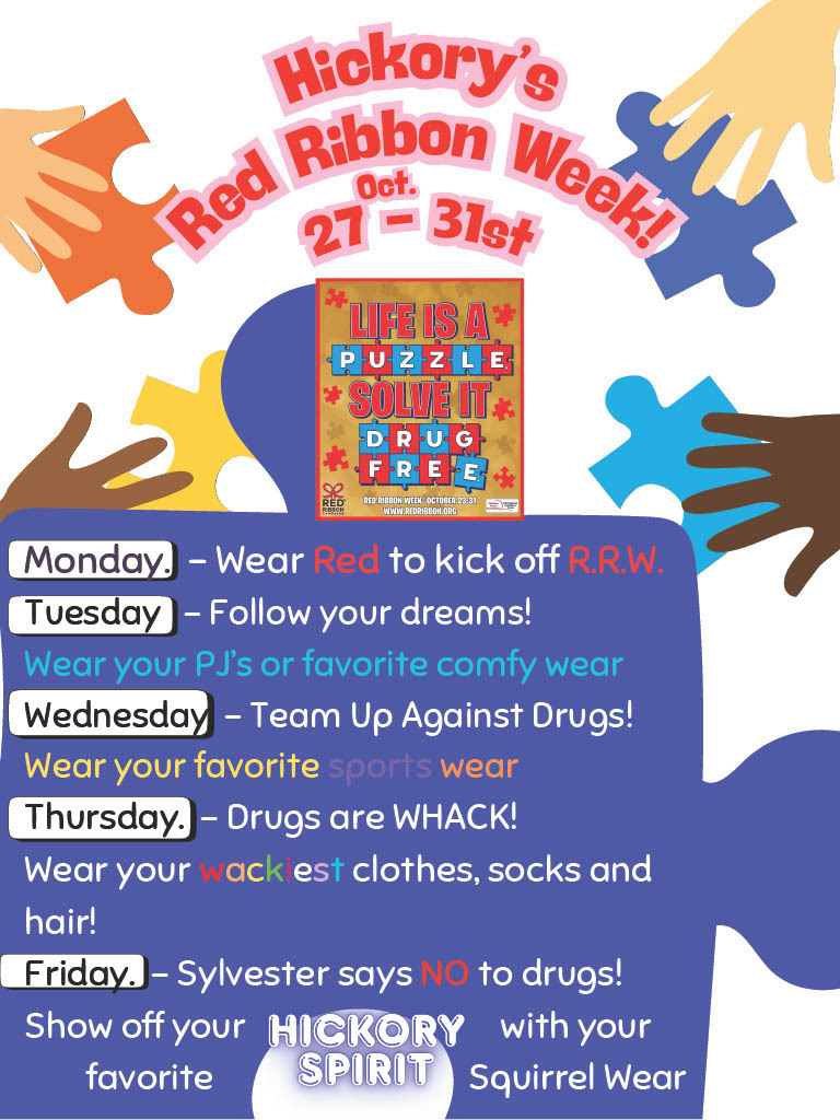 RED RIBBON WEEK SPIRIT WEEK